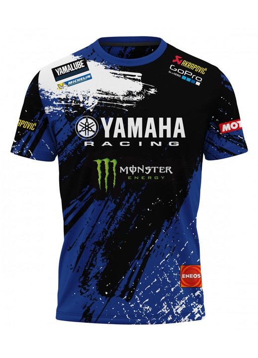 Férfi póló Yamaha 117.81, rövid ujjú, sokszínű