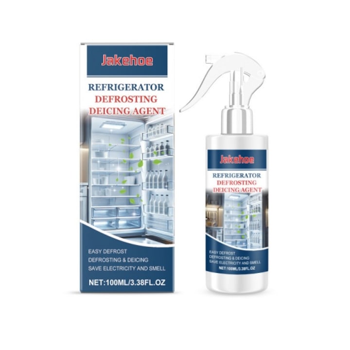 Dezghetator Rapid Frigider & Congelator - Anti-Gheata Professional, 100ml x 2 buc