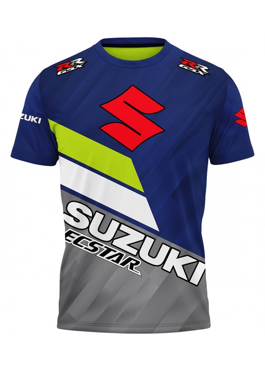 Férfi póló Suzuki 117.86, rövid ujjú, sokszínű