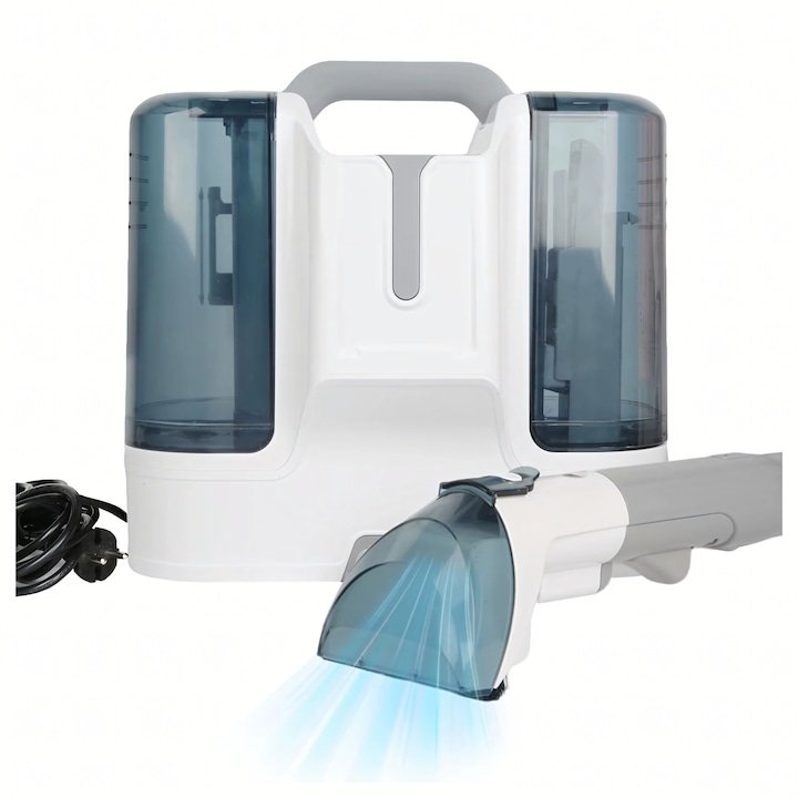 Aspirator portabil pentru covoare si tapiterie 450W VarioShop®, putere de aspirare 11 kPa, rezervor dublu, perii universale, ideal pentru curatarea casei si a masinii
