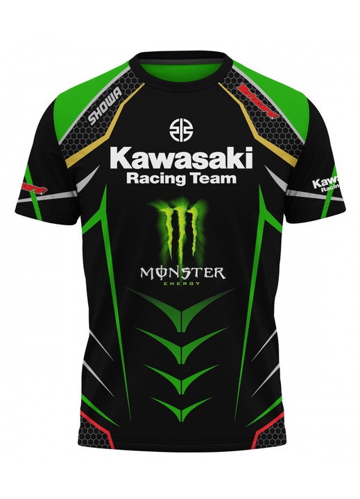 Férfi póló Kawasaki 118.08, rövid ujjú, sokszínű