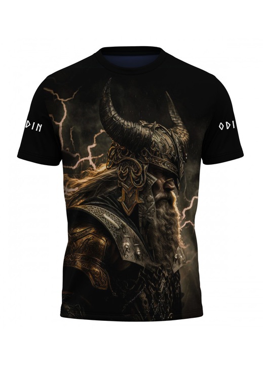 Férfi póló Odin 118.12, rövid ujjú, sokszínű