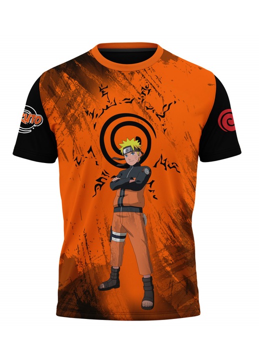 Férfi póló Naruto 118.18, rövid ujjú, többszínű