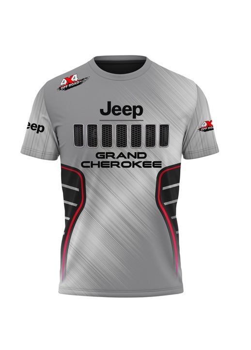 Férfi póló Jeep Grand Cherokee 118.35, rövid ujjú, többszínű