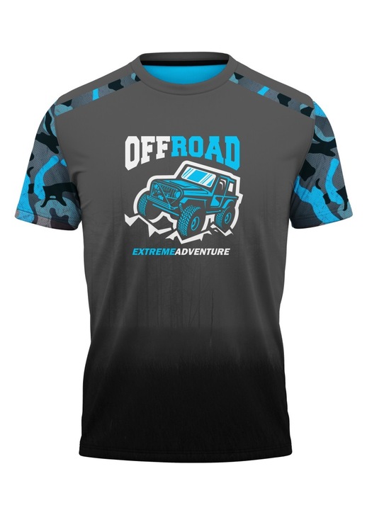 Férfi Off-Road póló 118.39, rövid ujjú, többszínű