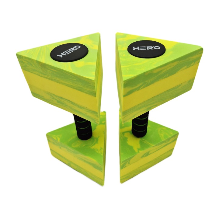 Set Gantere Fitness AquaGym HERO, forma Triunghi