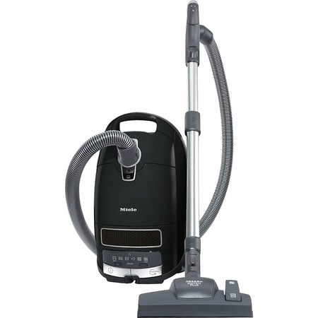 Aspirator cu sac Miele Complete C3 Comfort EcoLine - SGMP3, 550 W, 4.5L, filtru HEPA, comenzi pe maner, 72 dB, Negru
