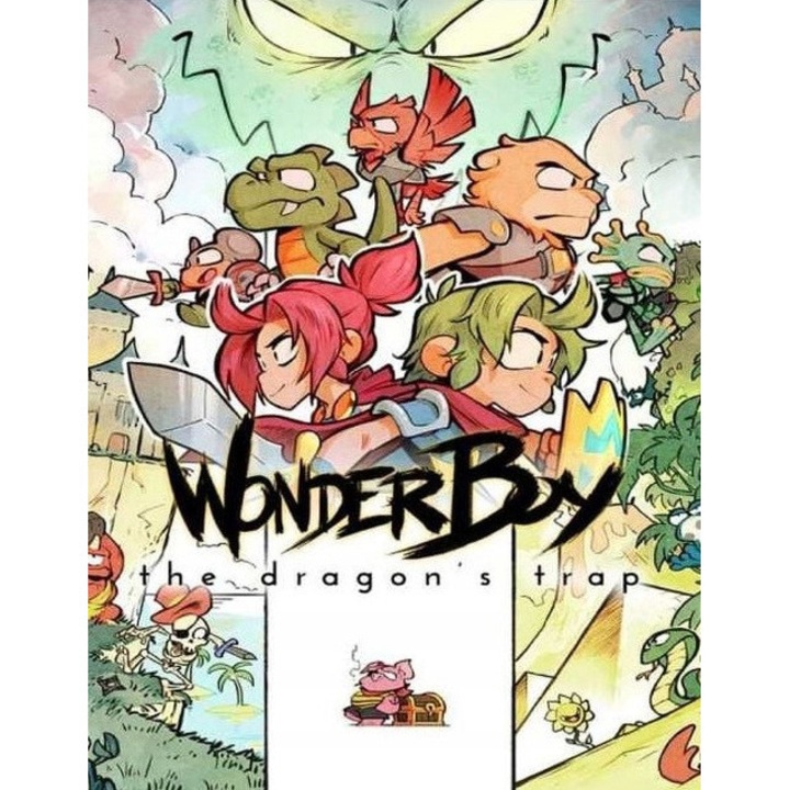 Licenta Joc Wonder Boy The Dragon's Trap Pc Key Steam (Cod Activare Instant)
