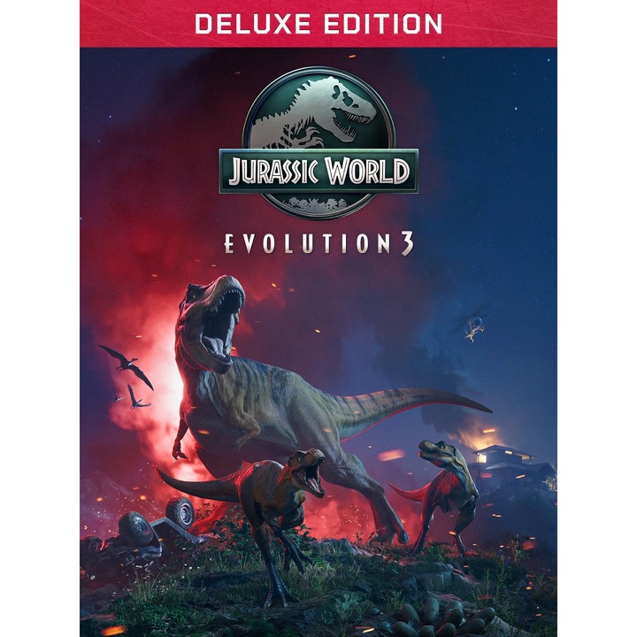 Licenta Joc Jurassic World Evolution 3 Deluxe Edition Pc Key Steam (Cod Activare Instant)