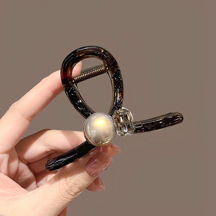 Дамска щипка за коса, Carla, Paulin, черна, Един размер INTL