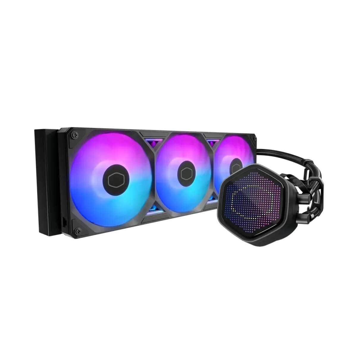 PC用ファン・クーラー Cooler Master ML 360 Atmos II Pixel LED Cooler Procesor Cooler Master ML 360 Atmos II Pixel LED ARGB Negru