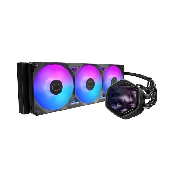 Cooler Procesor Cooler Master ML 360 Atmos II Pixel LED ARGB Negru