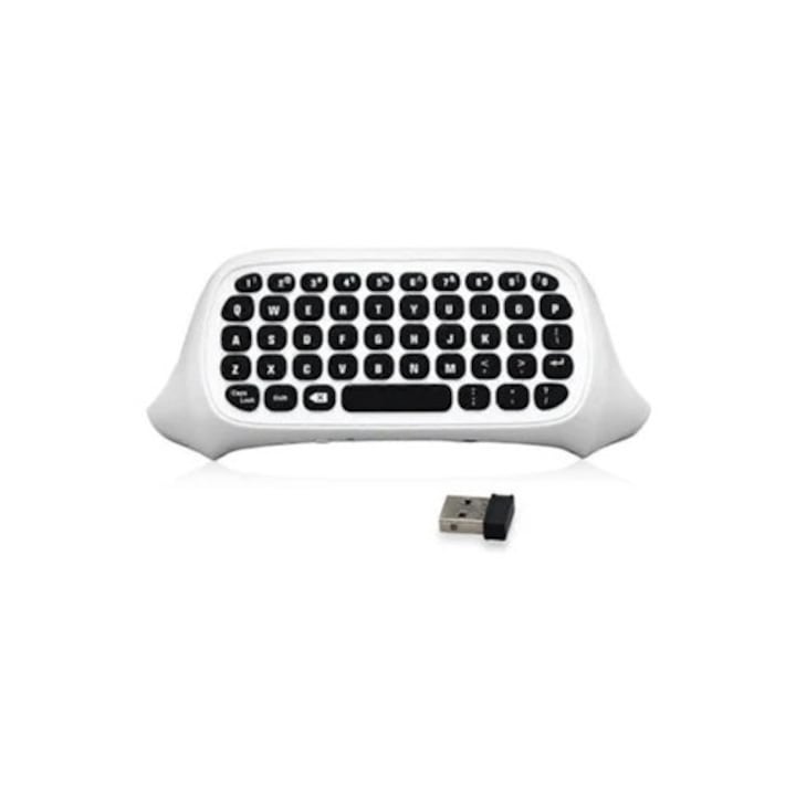 Tastatura de chat wireless Bluetooth cu receptor USB, difuzor