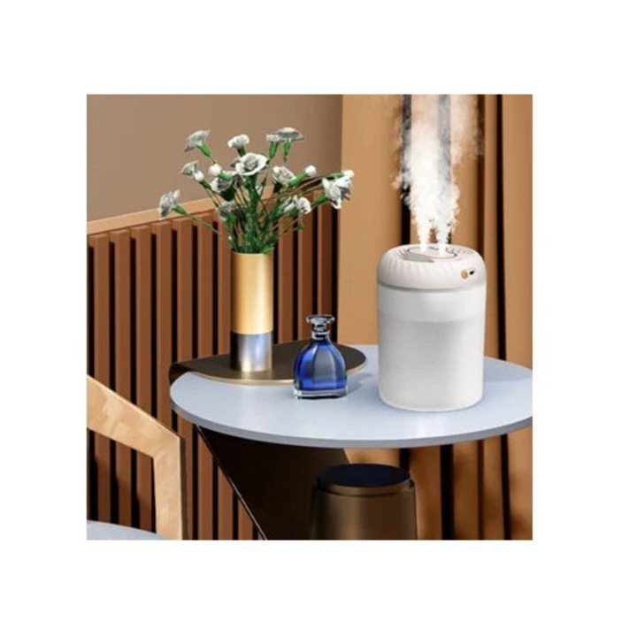 Umidificator Aroma Portabil cu Timer, Capacitate Mare, USB, pentru Dormitor sau Masina