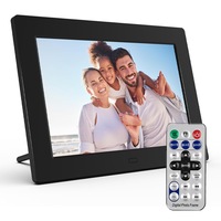 Rama Foto Digitala, Omelivon, Ecran Tactil 7 Inch HD IPS 1024x600, LCD, Suporta pana la 32 GB, Slot MicroSD, cu Telecomanda, Usor de Utili, Design Modern, Negru