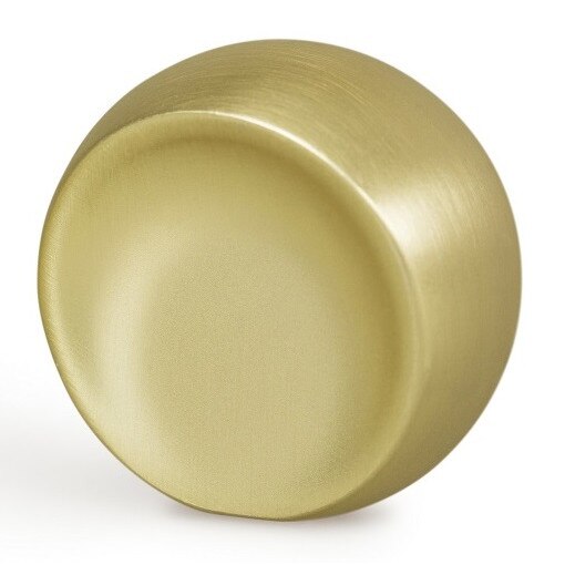 Buton pentru mobilier Ball alama periata D: 29.5 mm