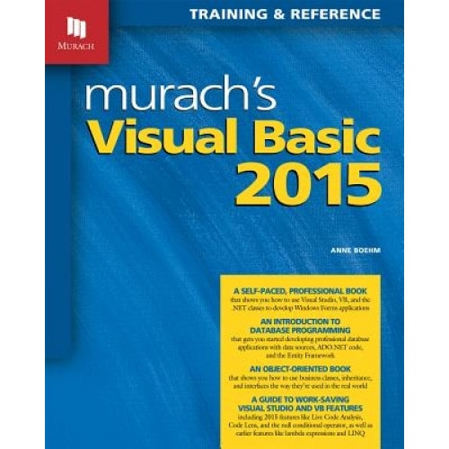 Murach's Visual Basic 2015, Anne Boehm (Author) - EMAG.ro