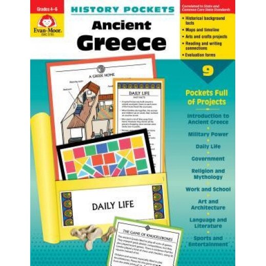 Hist Pocket Ancient Greece Grade 4-6+, Evan-Moor Educational Publishers (Author)