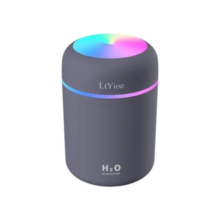 Umidificator mini USB colorat cu 2 moduri de ceata