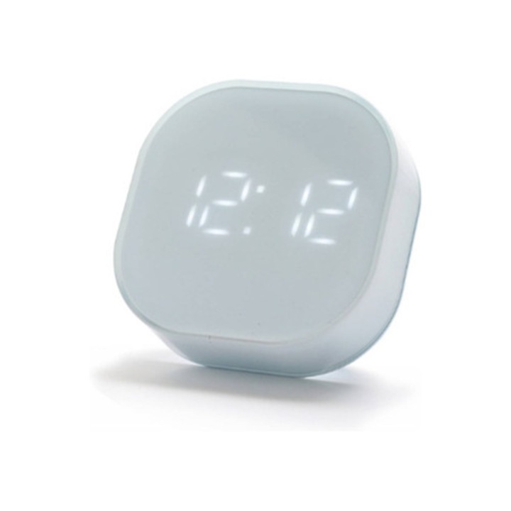 Kék világító ébresztőóra, 840079228413, készlet