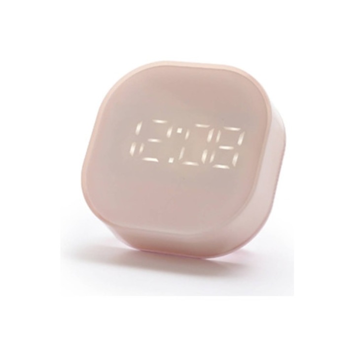 Digitális ébresztőóra Wjs 840079114877, rózsaszín