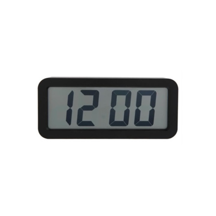 Hurrise dekoratív óra, digitális ébresztőóra, elektronikus, fehér