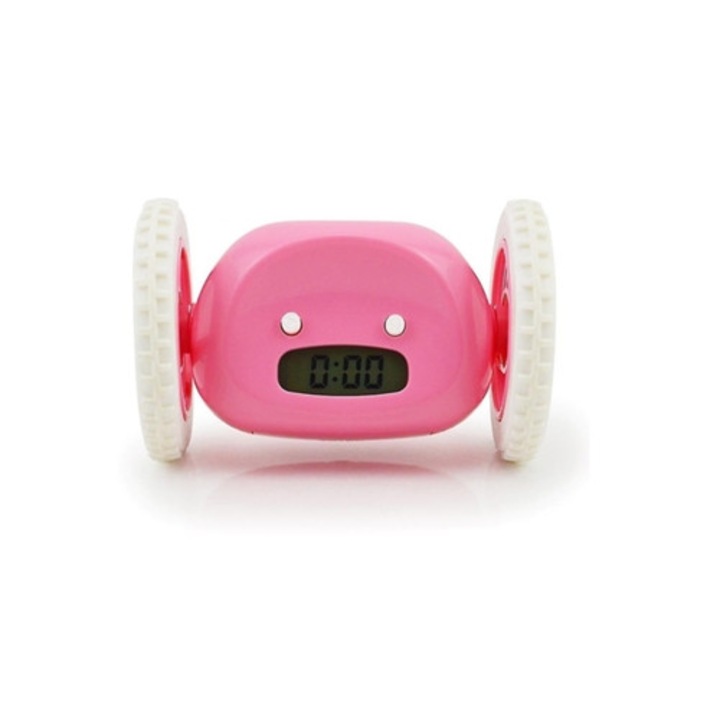 Cronto Crigente Diver Roller Rono dekoratív óra, rózsaszín