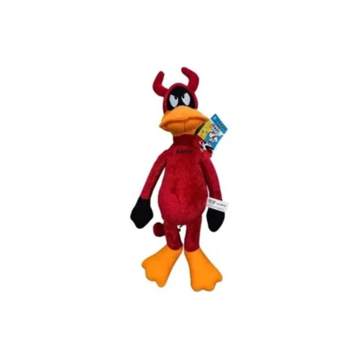 Плюшена играчка Daffy Duck, облечен като дявол, Looney Tunes