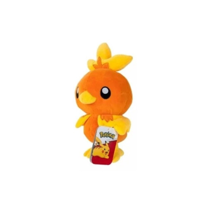 Плюшена играчка Покемон Torchic, 20см, многоцветен