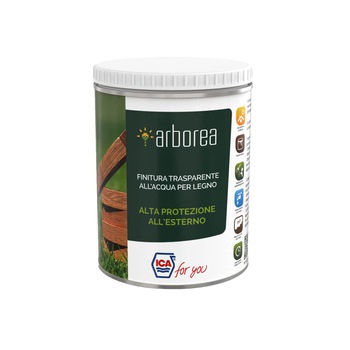 Lac, ICA Arborea, transparent pe baza de apa, Neutru Mat Lac, ICA Arborea, transparent pe baza de apa, Neutru Mat