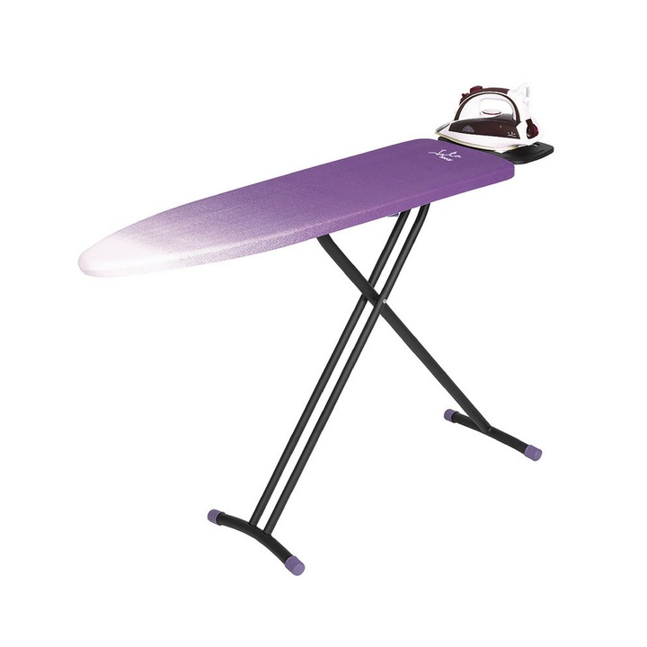 Jata TP500 vasalódeszka, 116 x 35 cm, fehér/lila