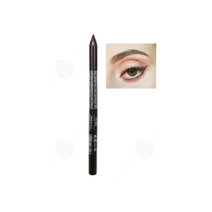Молив за очи C 14.8см, кафяв, водоустойчив, може да се използва като сенки за очи