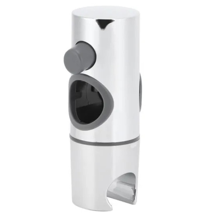 Suport reglabil pentru cap de dus 25mm, ABS electroplacat, ajustabil pe inaltime