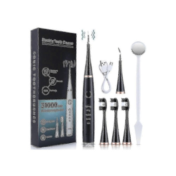 Elektromos ultrahangos szájzuhany, fogkőtisztítás, fogfehérítés, 2023