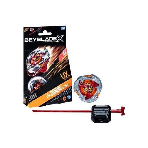 Beyblade X UK19 レッド 3個セット Set Beyblade X, Hammer Incendio 3 Starter Pack 70h UX cu varf si