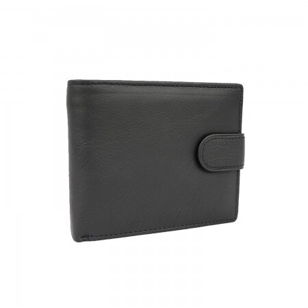 Portofel Barbati din piele naturala ,negru