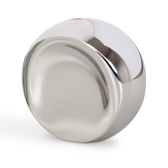 Buton pentru mobilier Ball crom lustruit D:29.5 mm