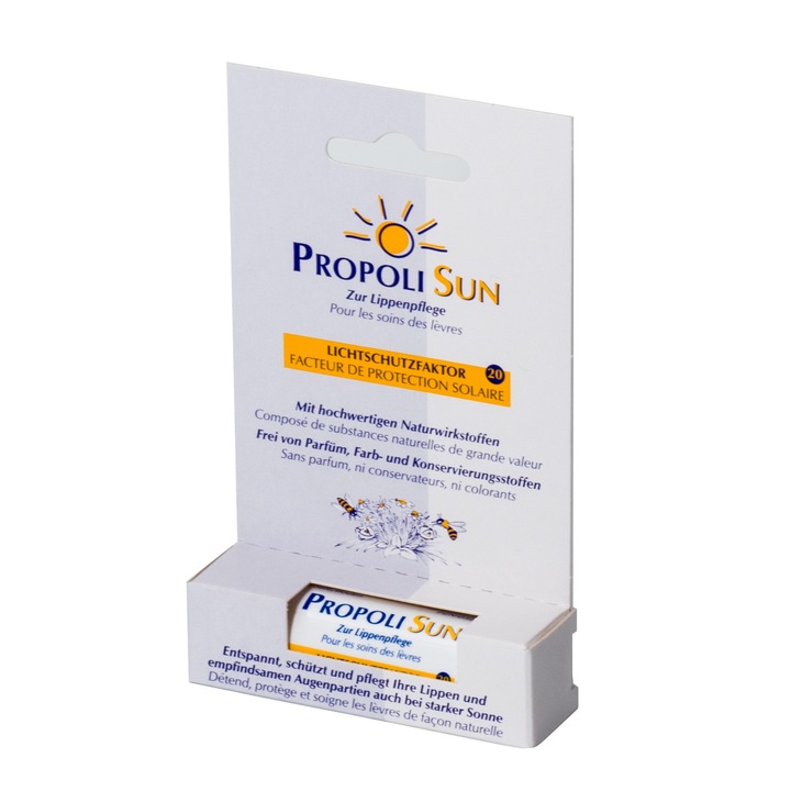 Защитен балсам за устни Propolis, SPF 20, 4.8 гр