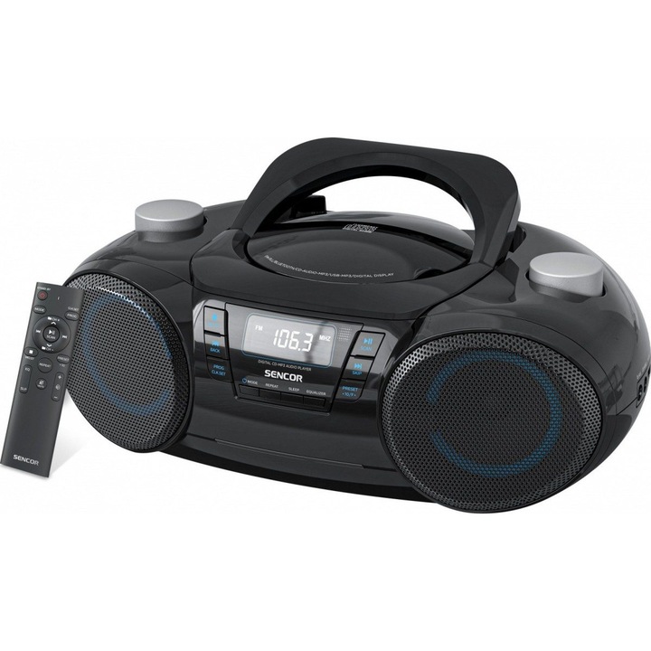 Аудио система Sencor Boombox SPT 4710, Bluetooth 5.3, FM радио, 16W