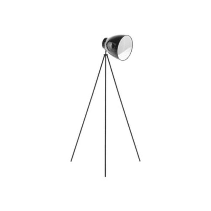 Lampadar TAMEGA, 128 cm, negru