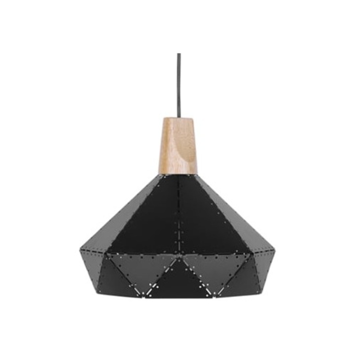 Aplica plafoniera neagra