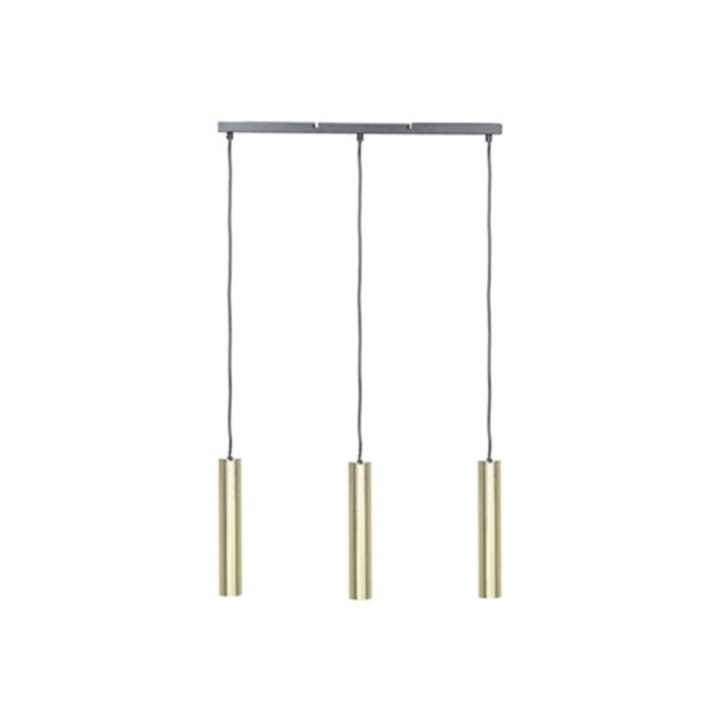 Lustra pendul cu 3 lumini, bronz