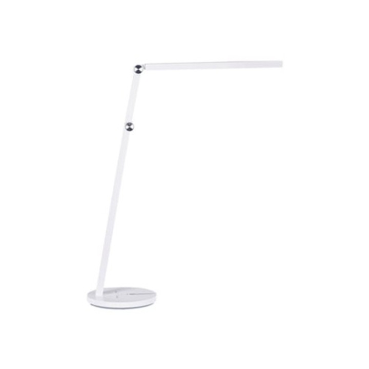 Veioza Beliani Dorado, material sintetic alb, 32x17x48cm