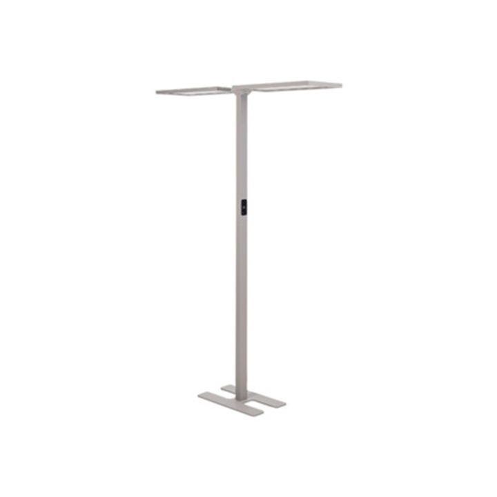 Lampadar Sculptor, argintiu, 135x30x197cm