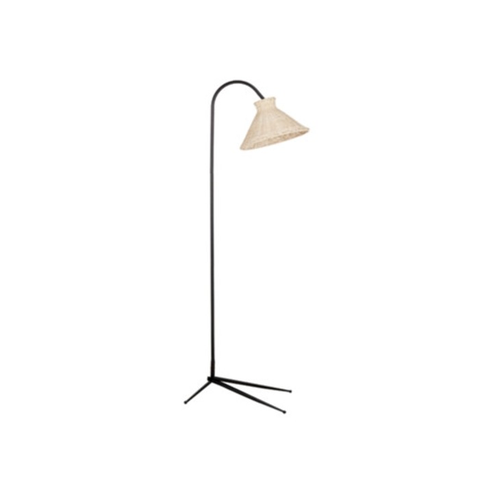 Lampadar Kerian Rattan/Natural Wicker 46x63x148 cm