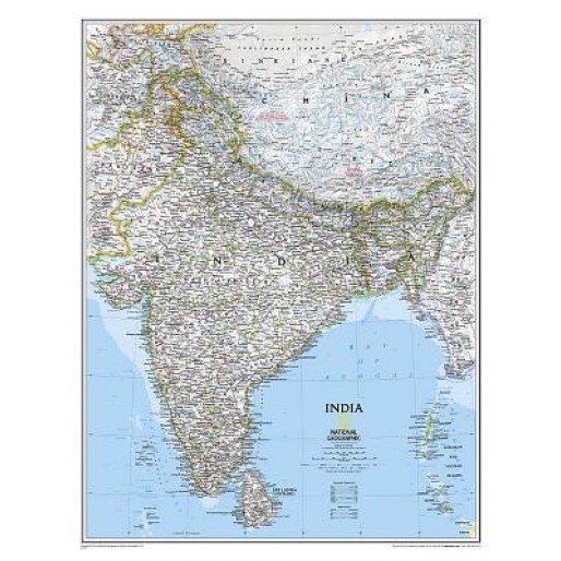 India Classic [Laminated], National Geographic Maps - Reference (Author)