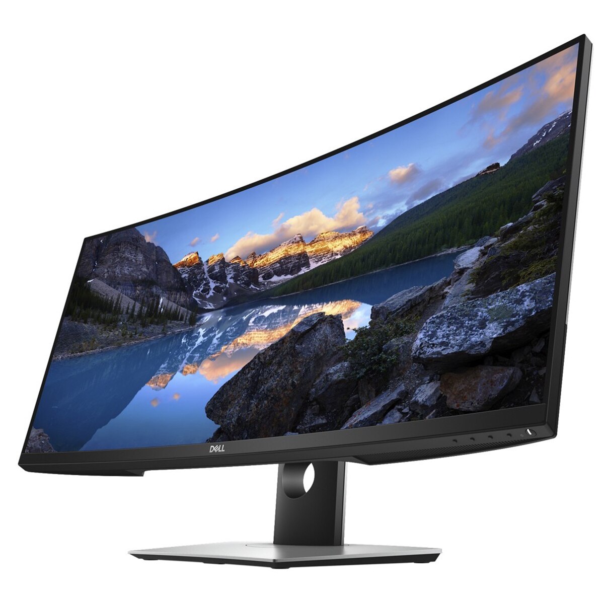 Монитор IPS LED Dell 34", UW-UXGA, Извит, HDMI, Display Port, mini ...