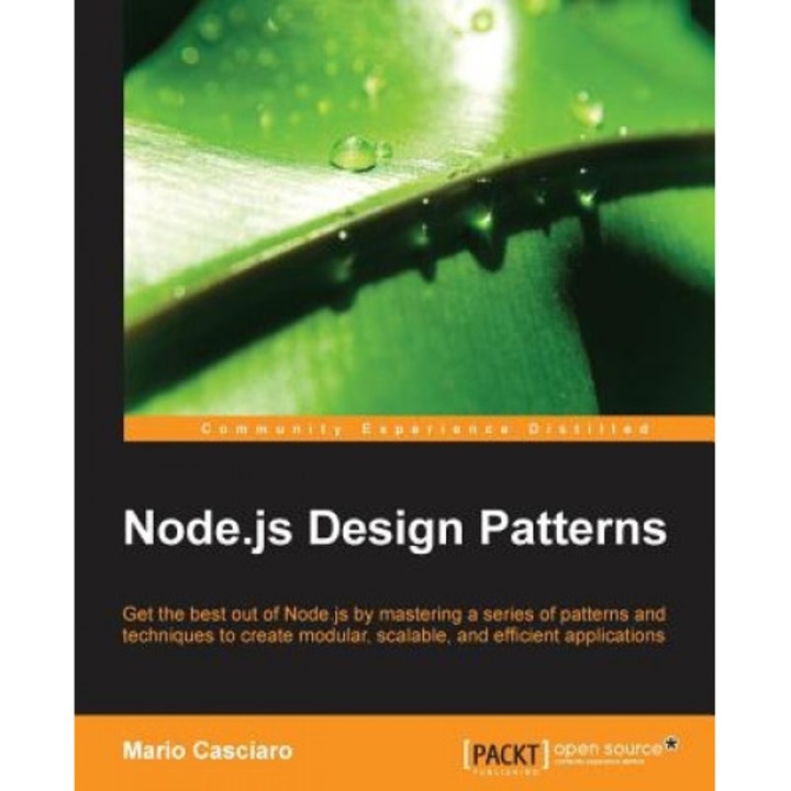 Node.Js Design Patterns, Mario Casciaro (Author)