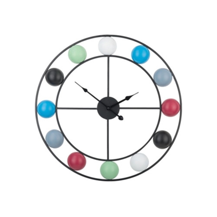 Reiden dekoratív óra, sokszínű, 56x5x56cm