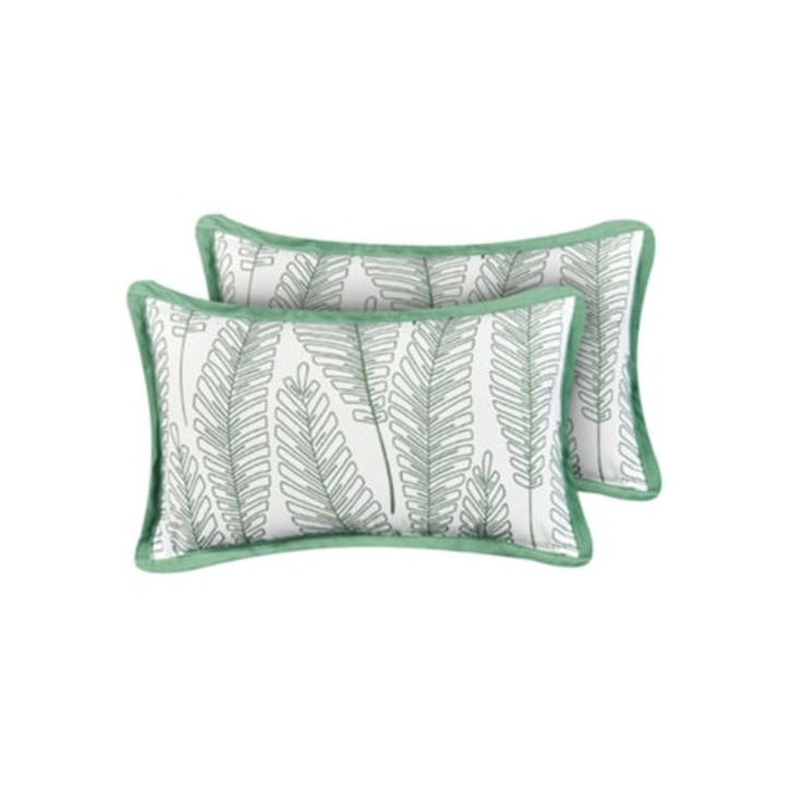 Set de perne decorative Beliani Meadow pentru exterior, verde, 30x50x12cm, 2 bucati